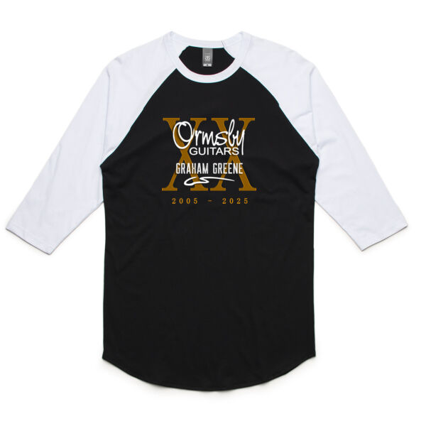 Ormsby 20 Years - Raglan Tee Thumbnail
